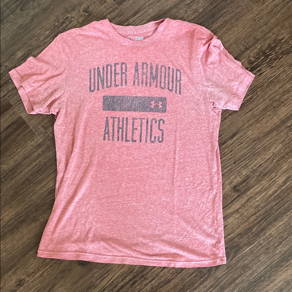 Under Armour light red Athletic Men's Shirt